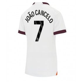 Damen Fußballbekleidung Manchester City Joao Cancelo #7 Auswärtstrikot 2023-24 Kurzarm